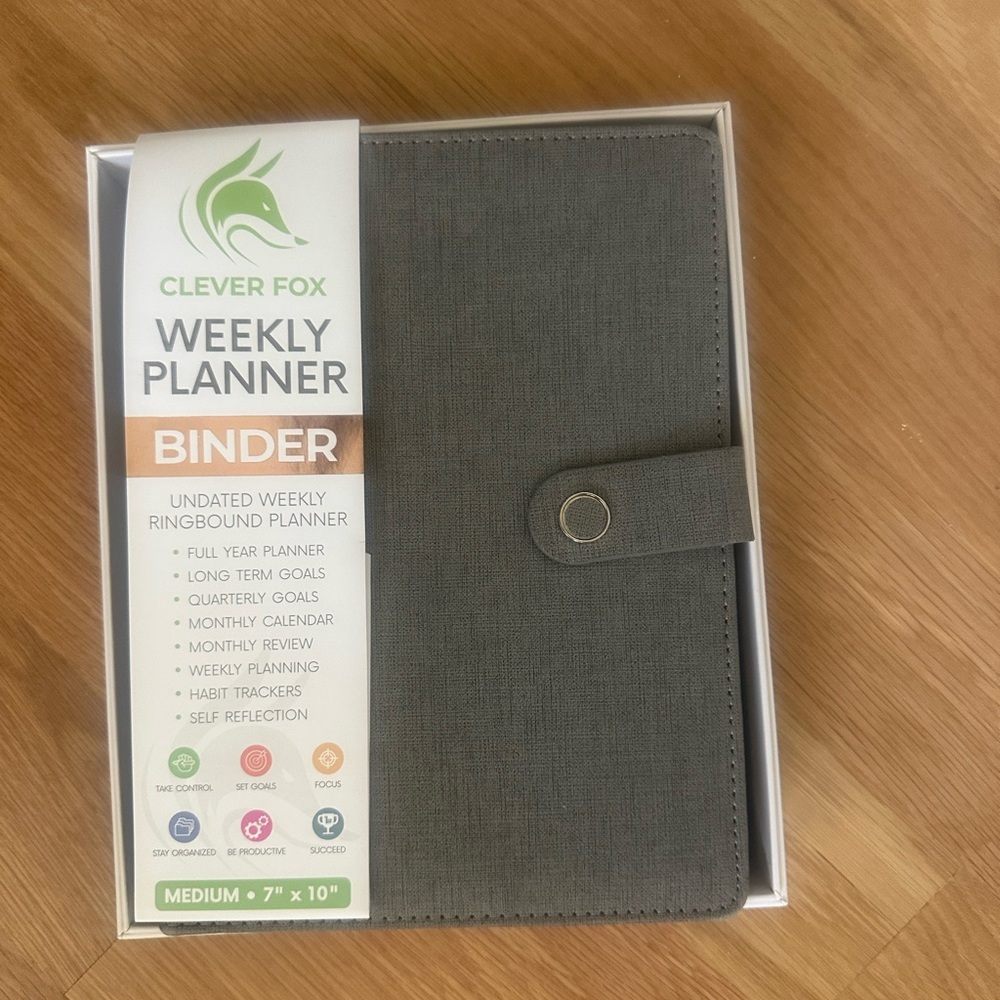 Clever Fox Weekly Planner
